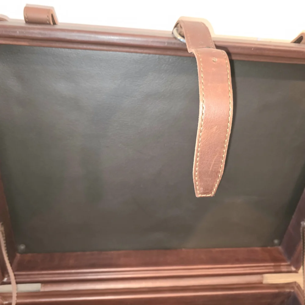 2015 Saddleback Leather Suitcase (hard sided, well traveled)